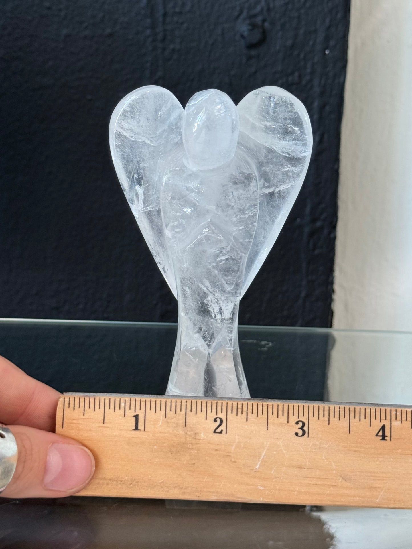 Ángel de Cuarzo Cristal | Clear Quartz Angel