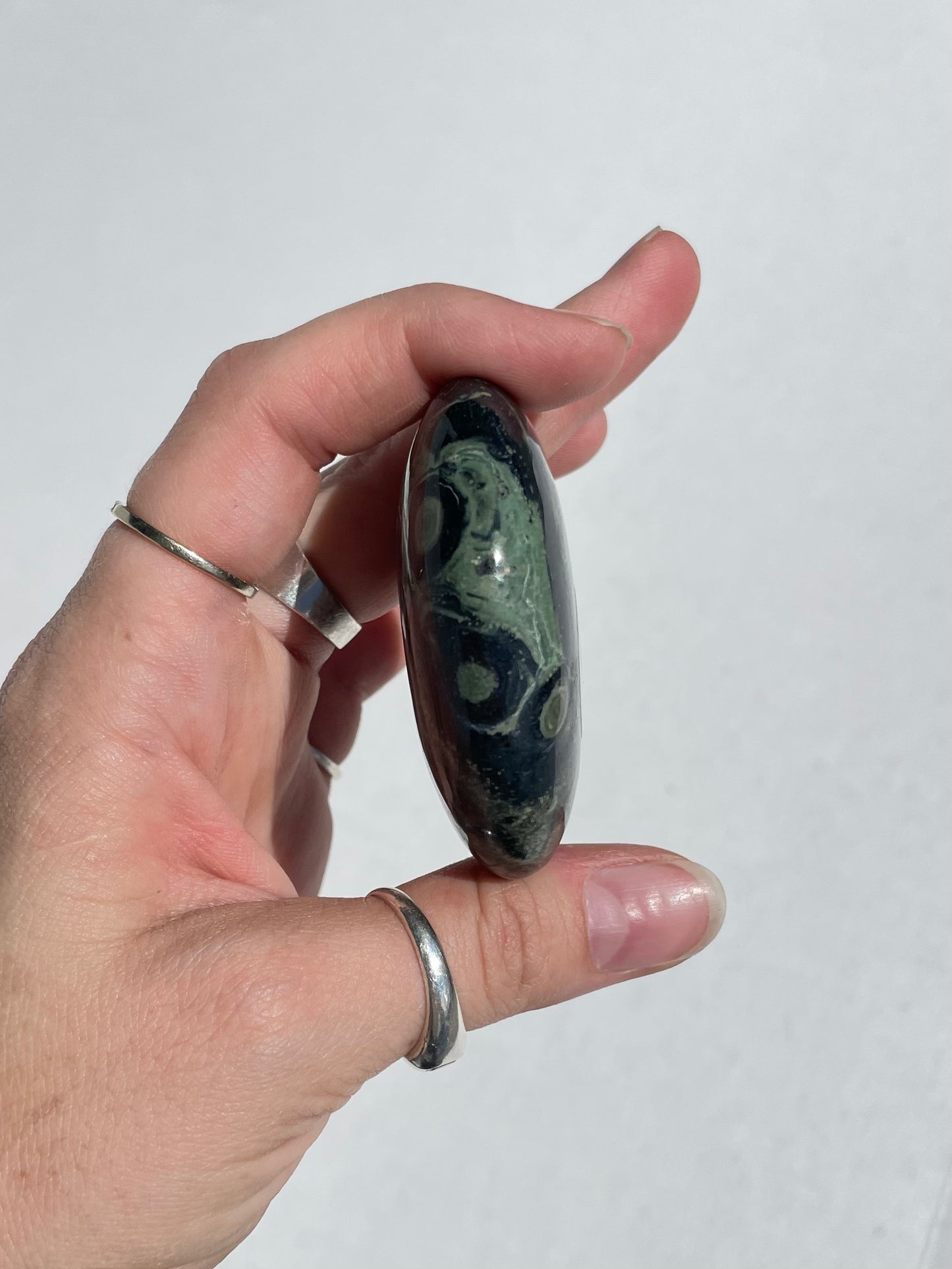 Kambaba Jasper Palm Stone