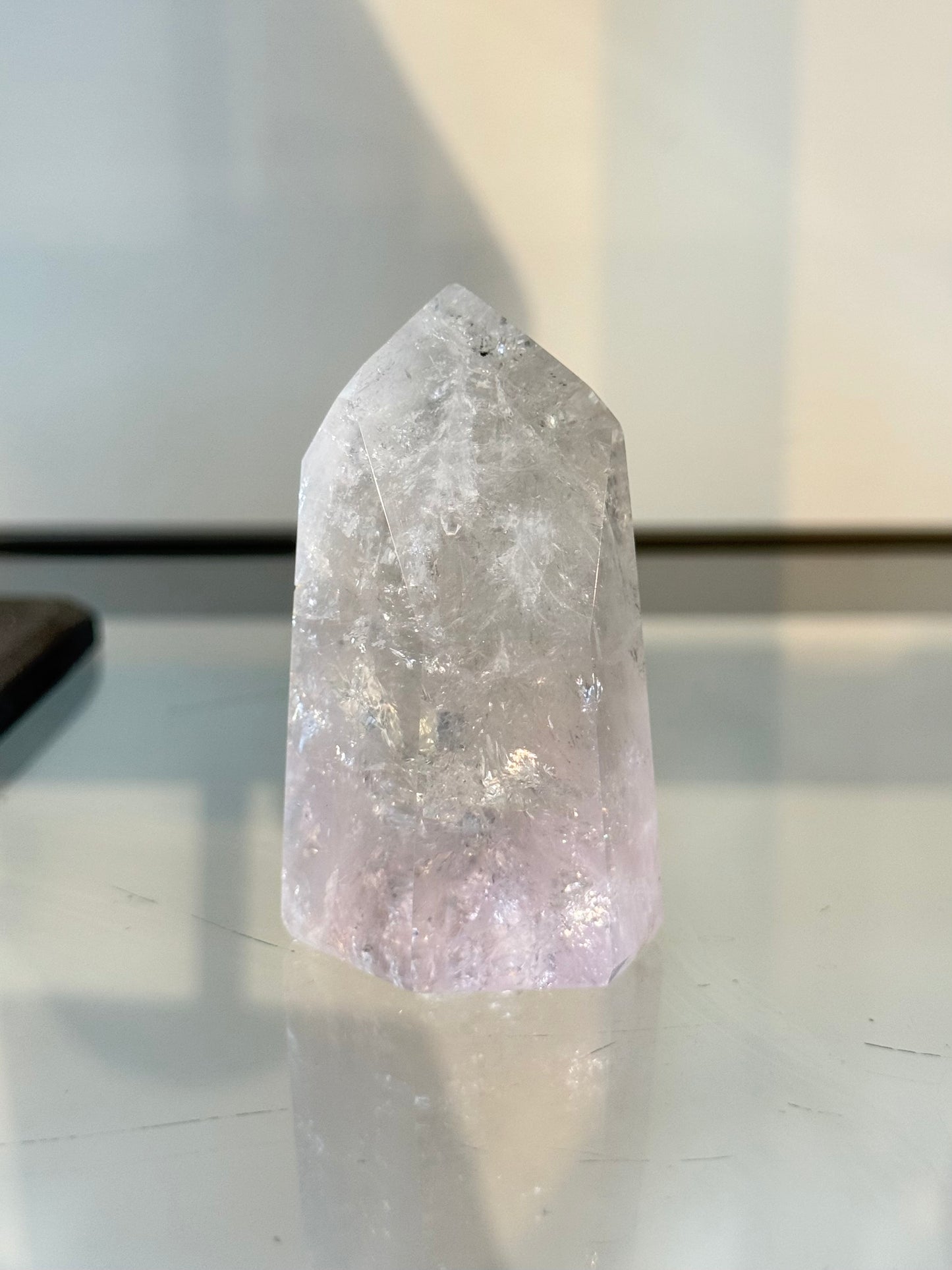 Punta de Prasiolita | Prasiolite Point