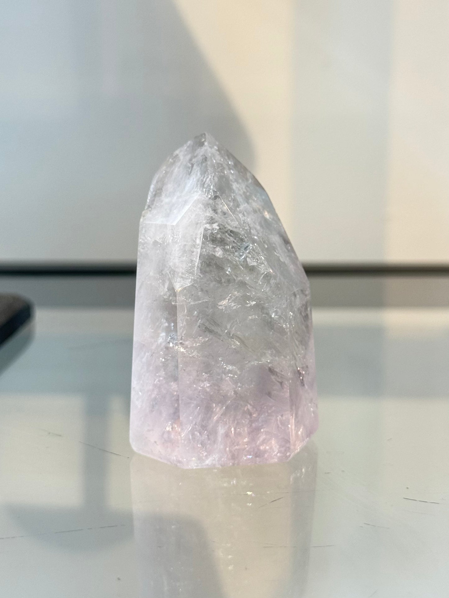 Punta de Prasiolita | Prasiolite Point