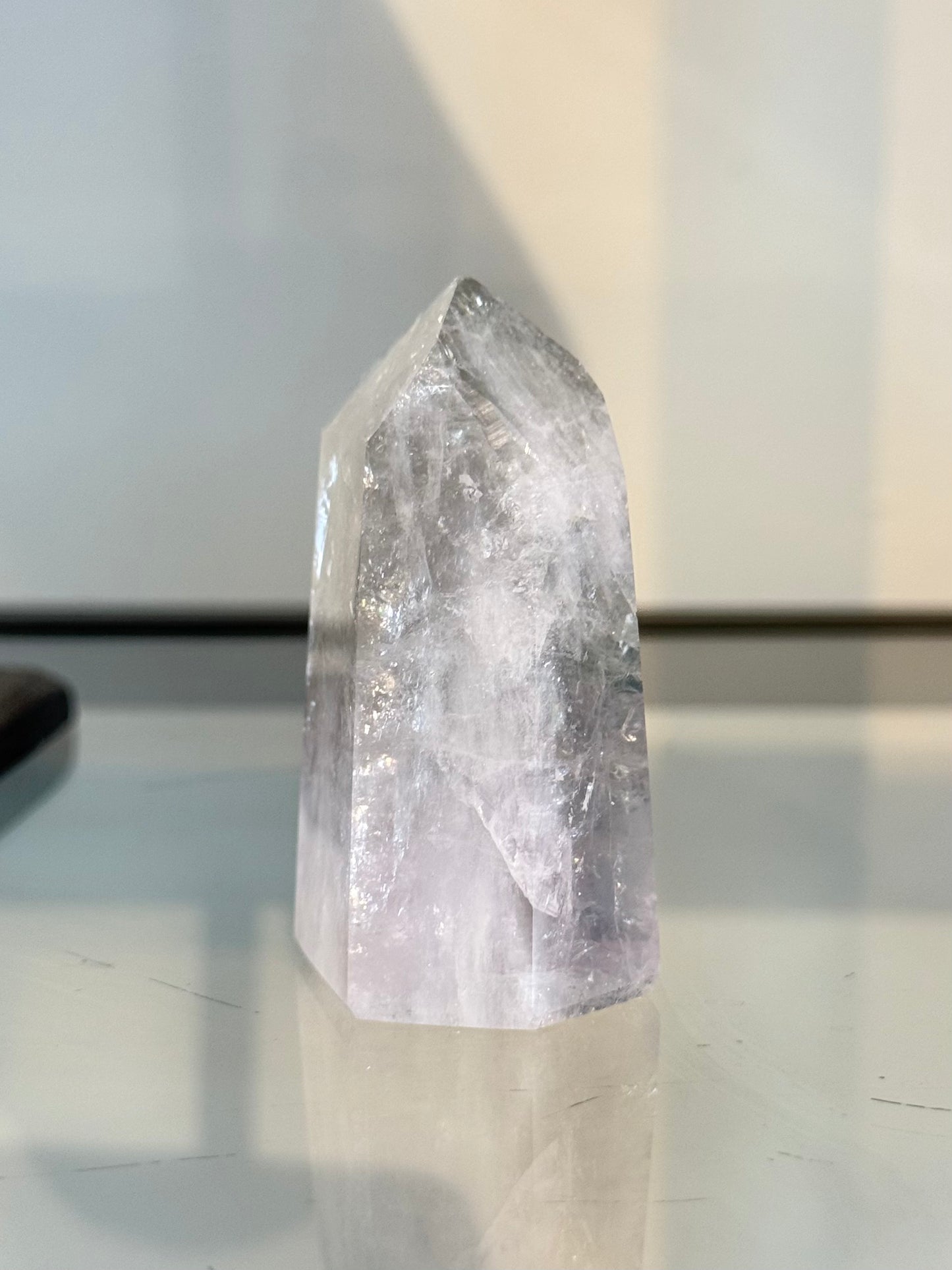 Punta de Prasiolita | Prasiolite Point