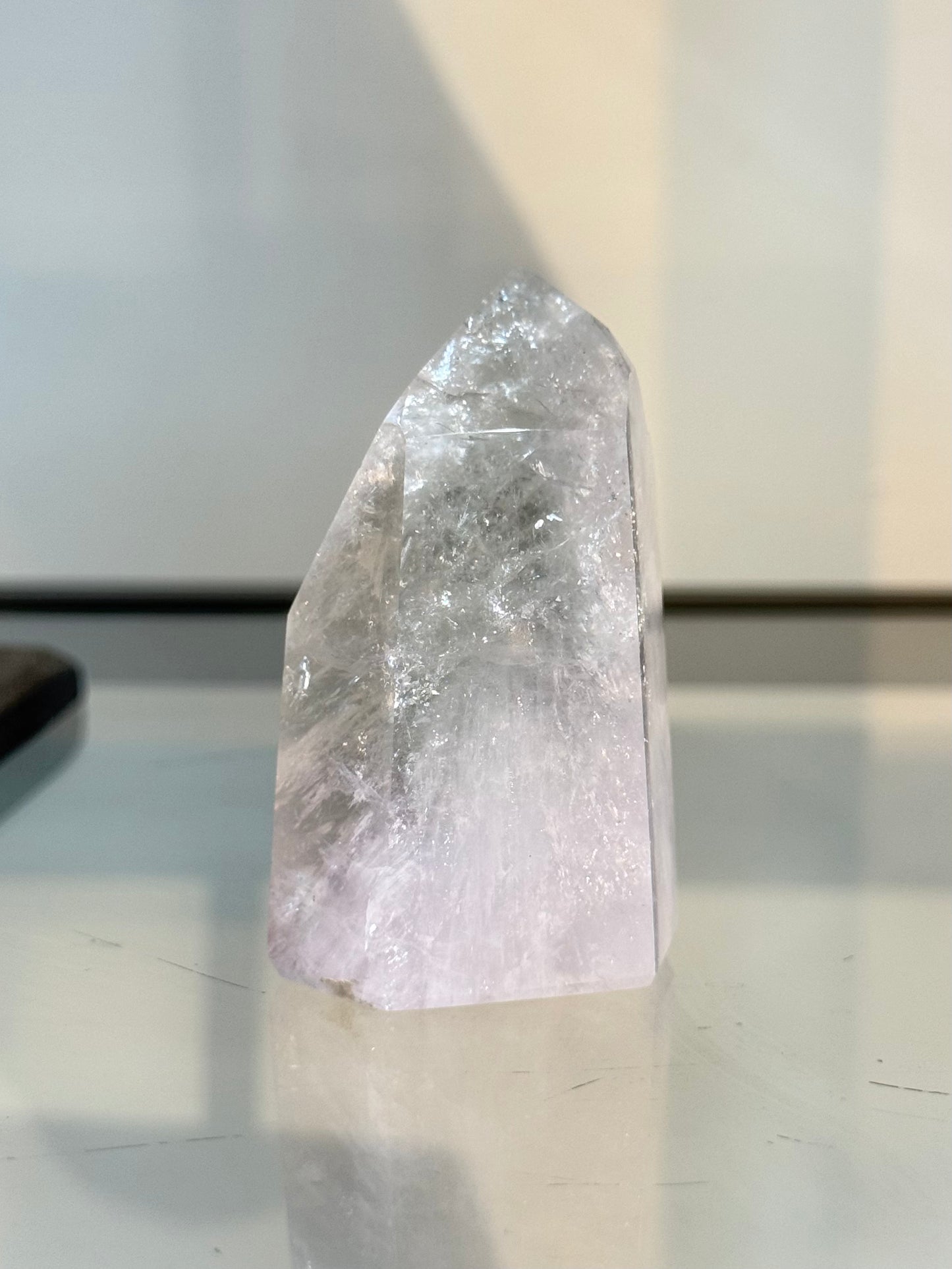 Punta de Prasiolita | Prasiolite Point