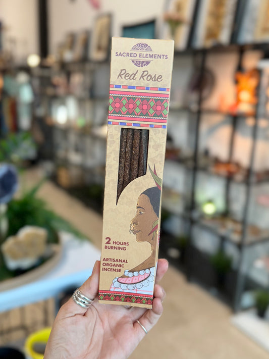 Red Rose Sacred Elements Incense