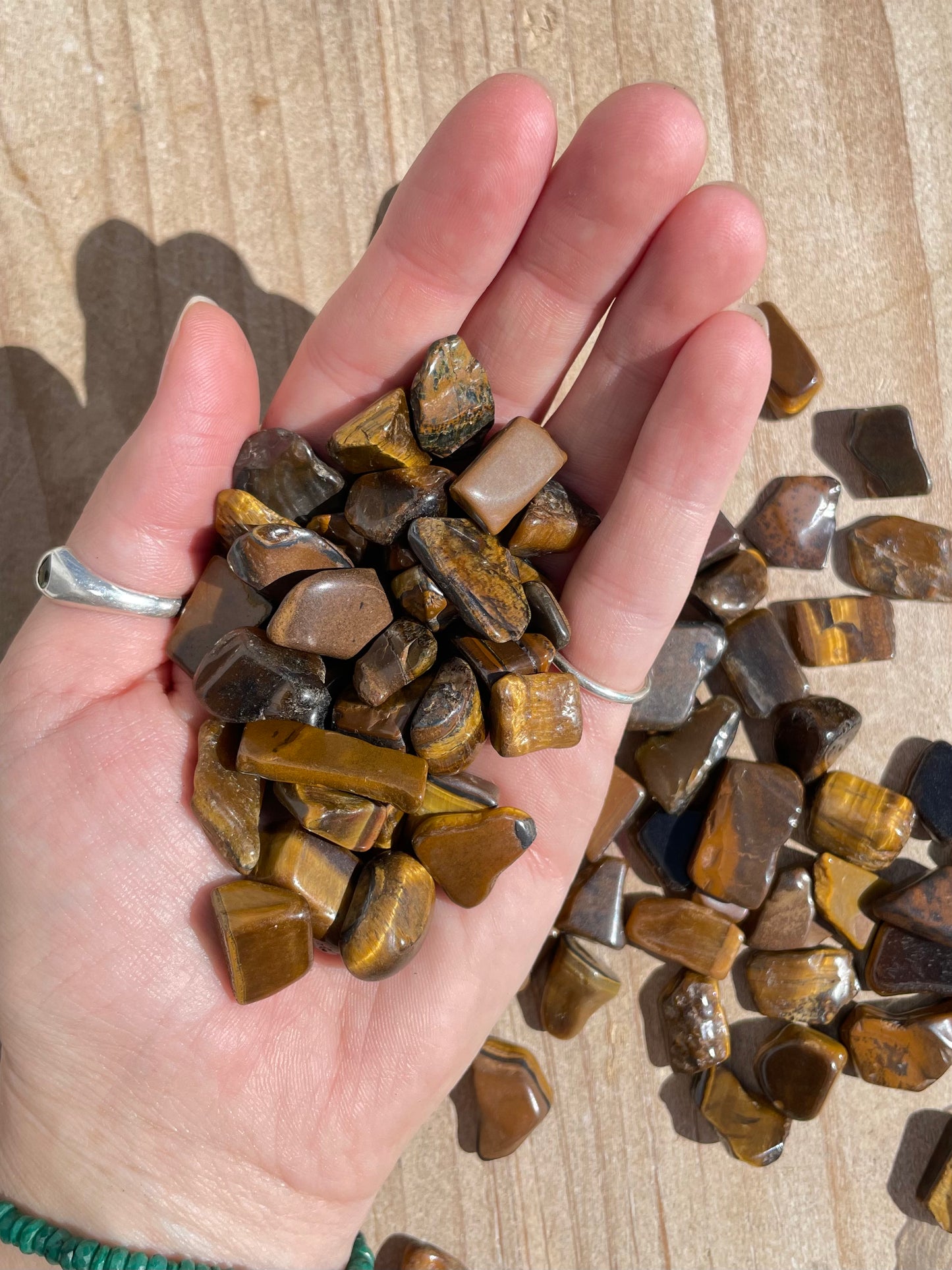 Tigers Eye 1 Pound Flakes