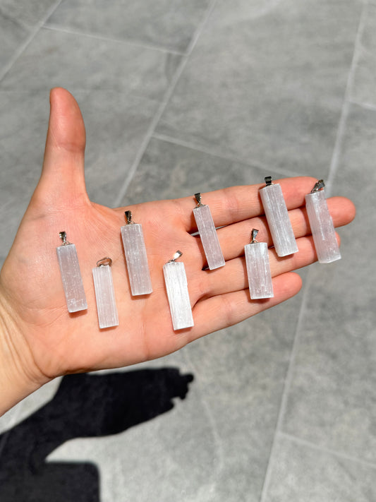 Selenite Pendant ( Marruecos )
