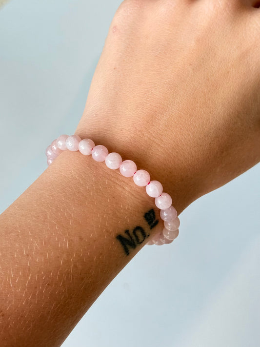 Rose Quartz - 6mm Bracelet