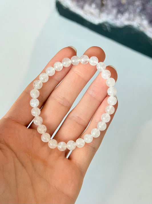 Moonstone - 6mm Bracelet