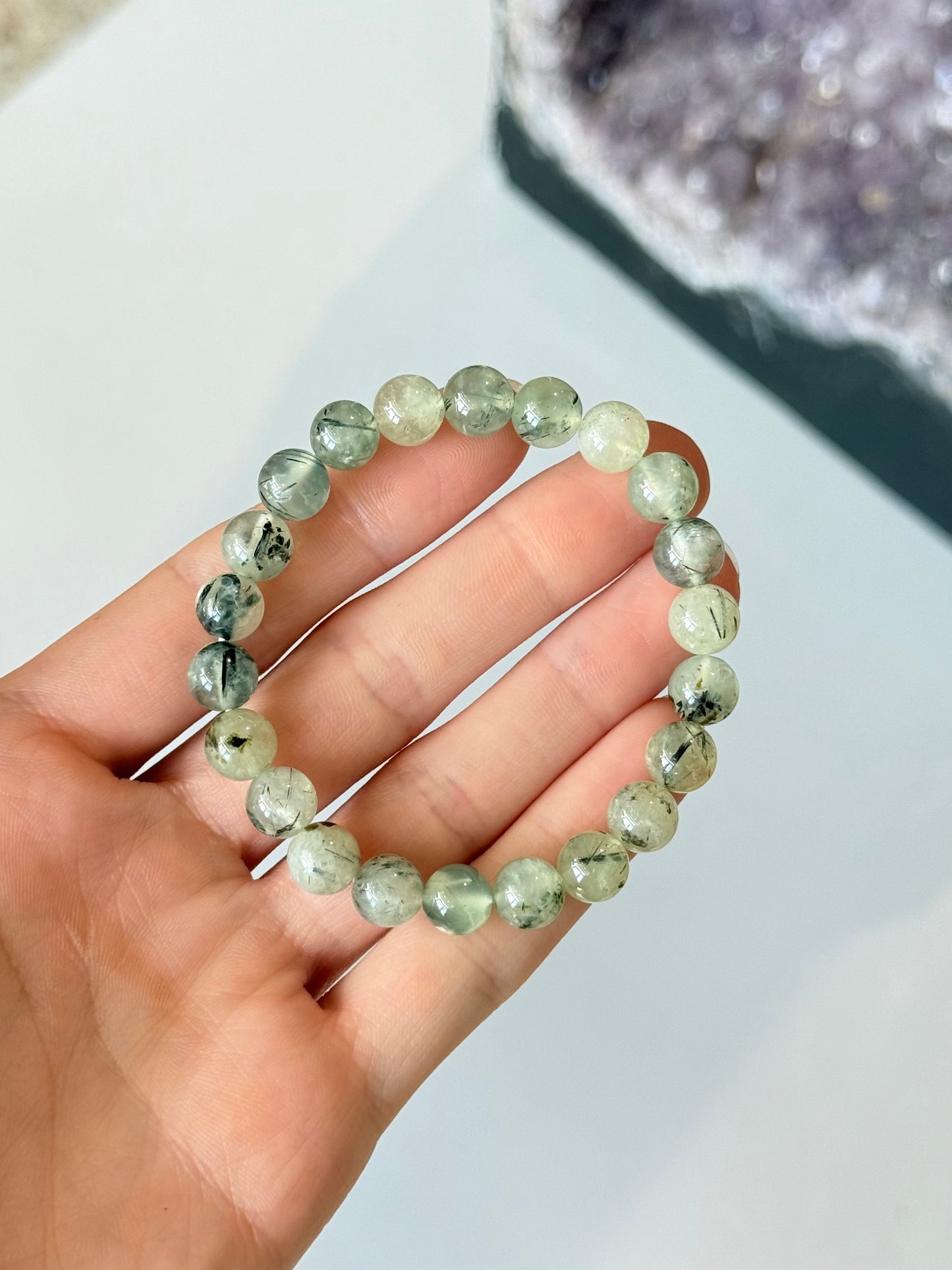 Prehnite - 8mm Bracelet