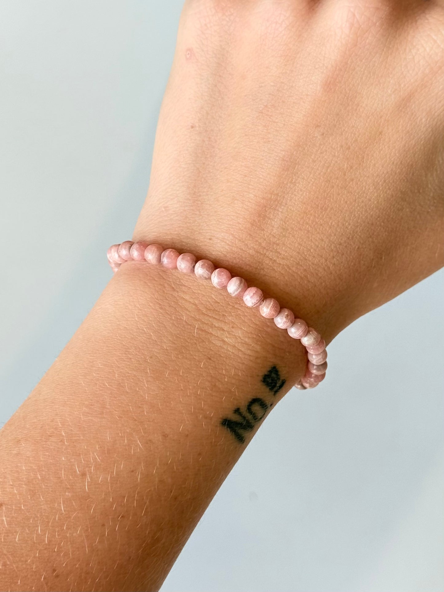 Rhodochrosite - 4.5mm Bracelet