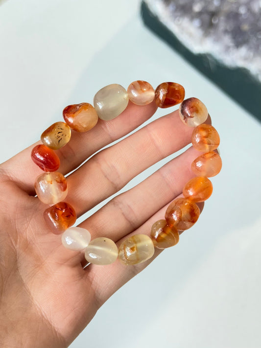 Carnelian Freeform Bracelet