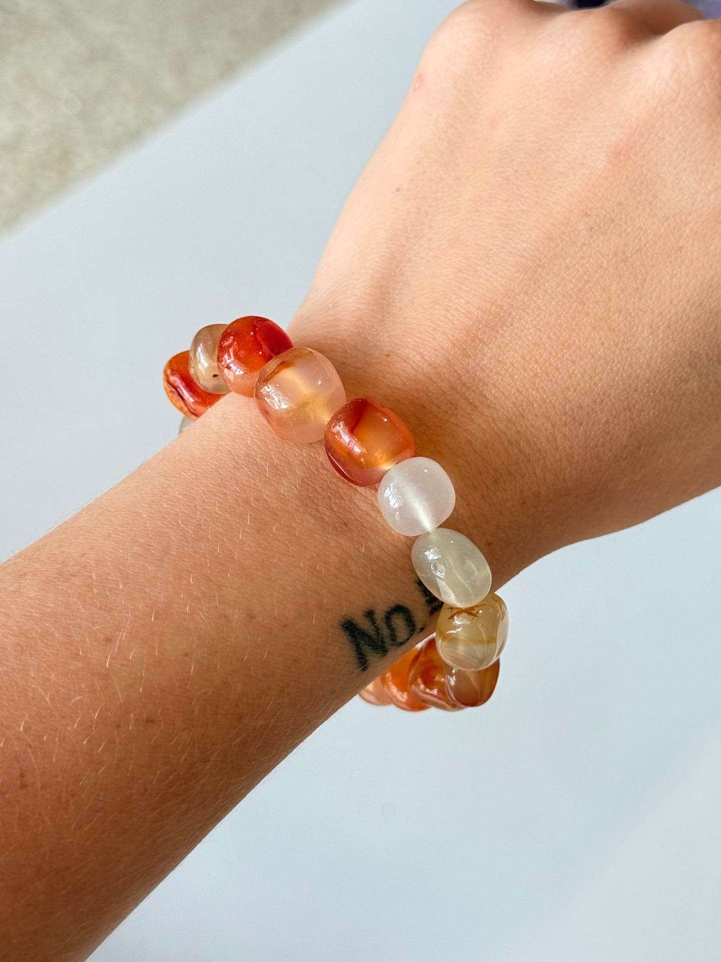 Carnelian Freeform Bracelet