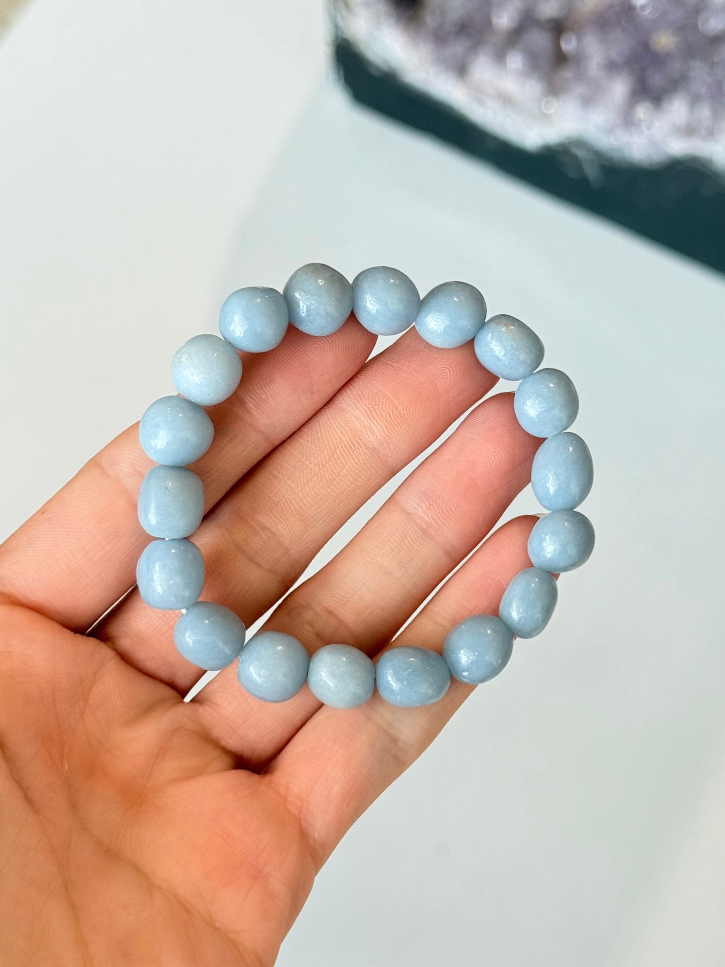 Angelite Freeform Bracelet - Perú