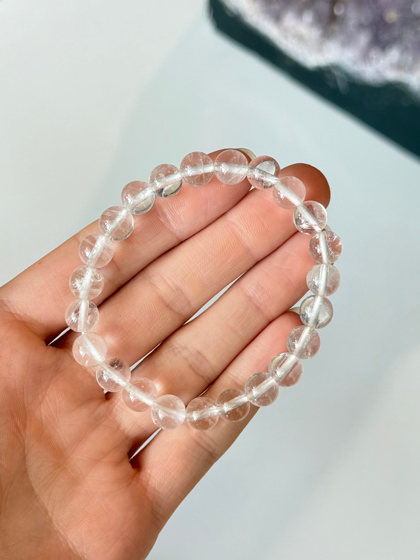 Clear Quartz - 8mm Bracelet