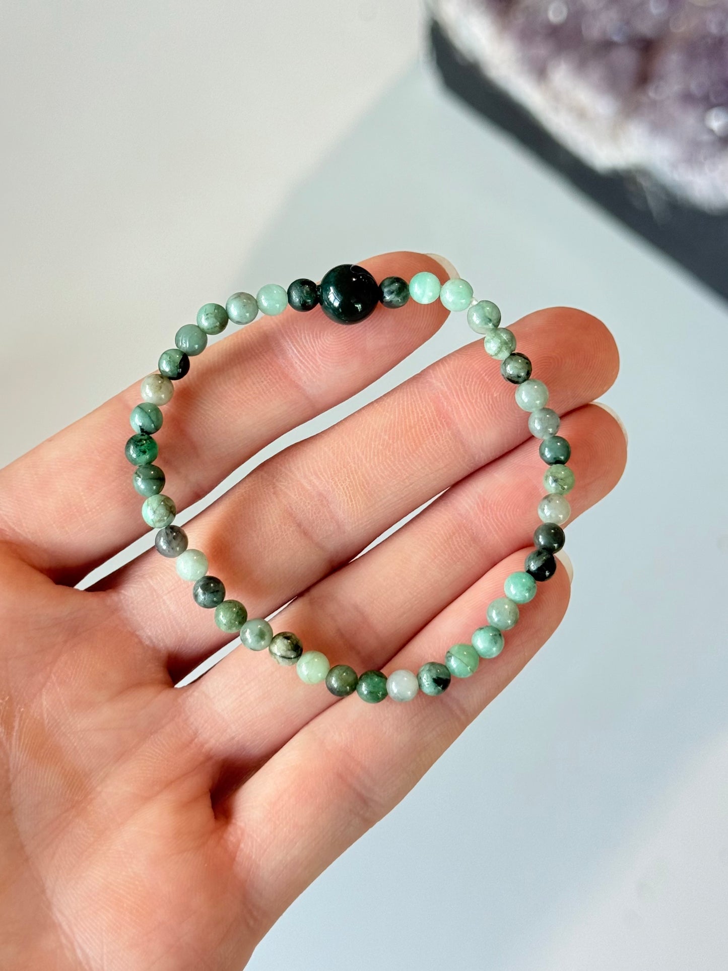 Emerald - 4mm Bracelet
