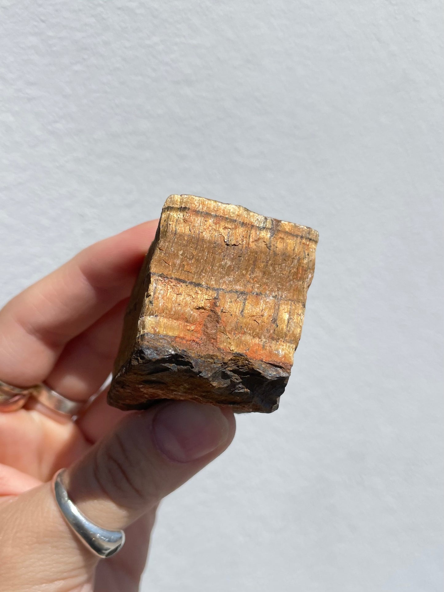 Raw Yellow Tiger Eye Chunk