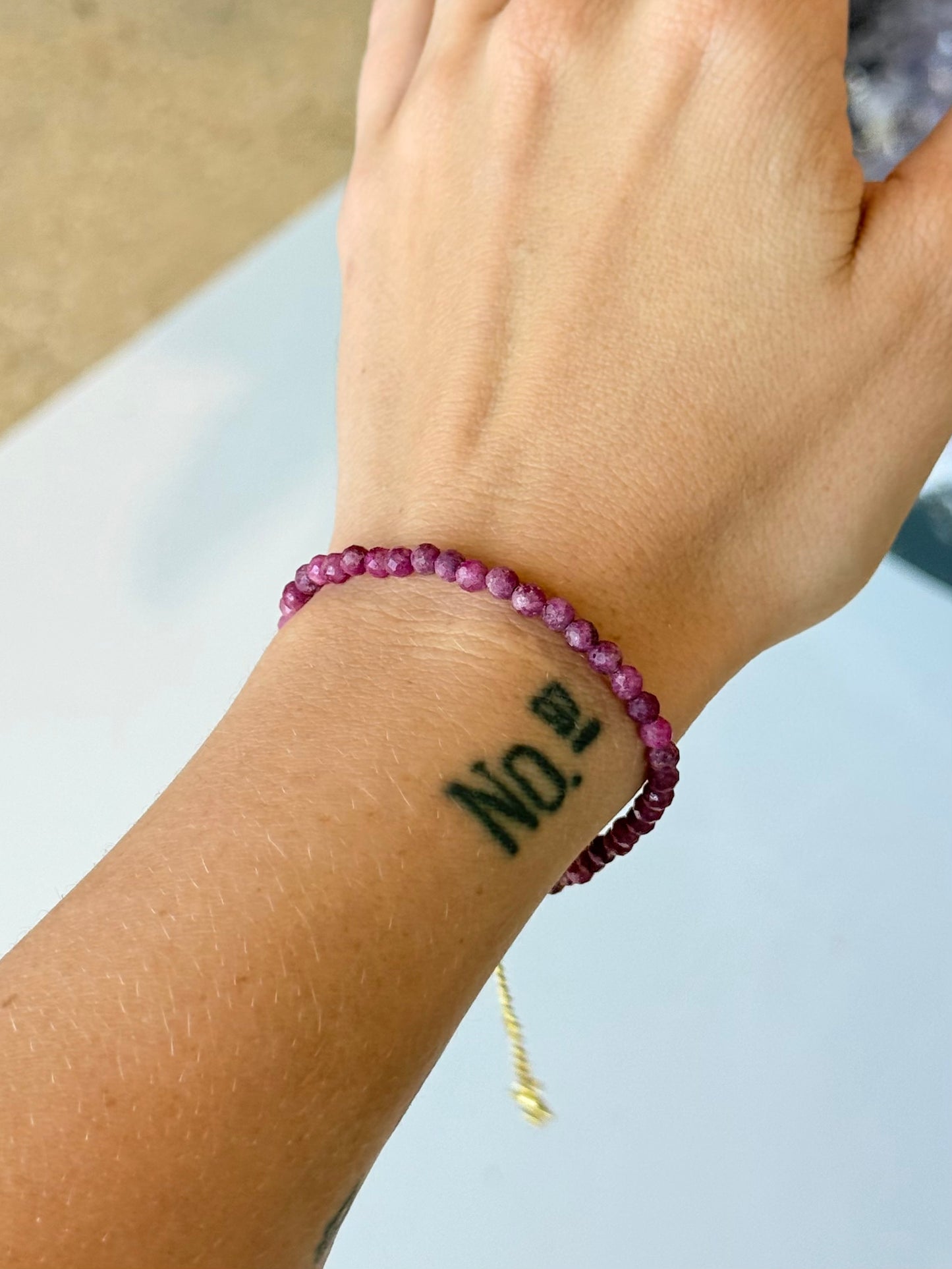Ruby - 4.5mm Bracelet