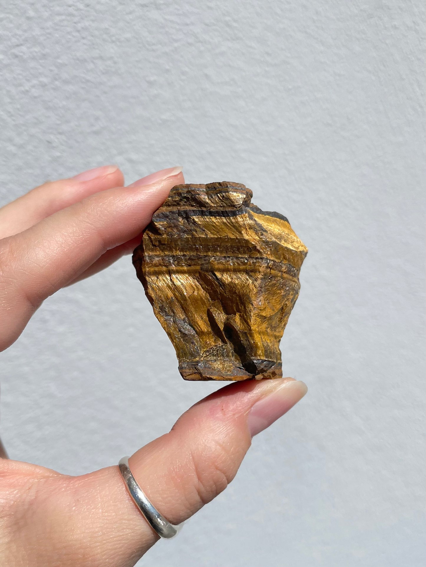 Raw Yellow Tiger Eye Chunk