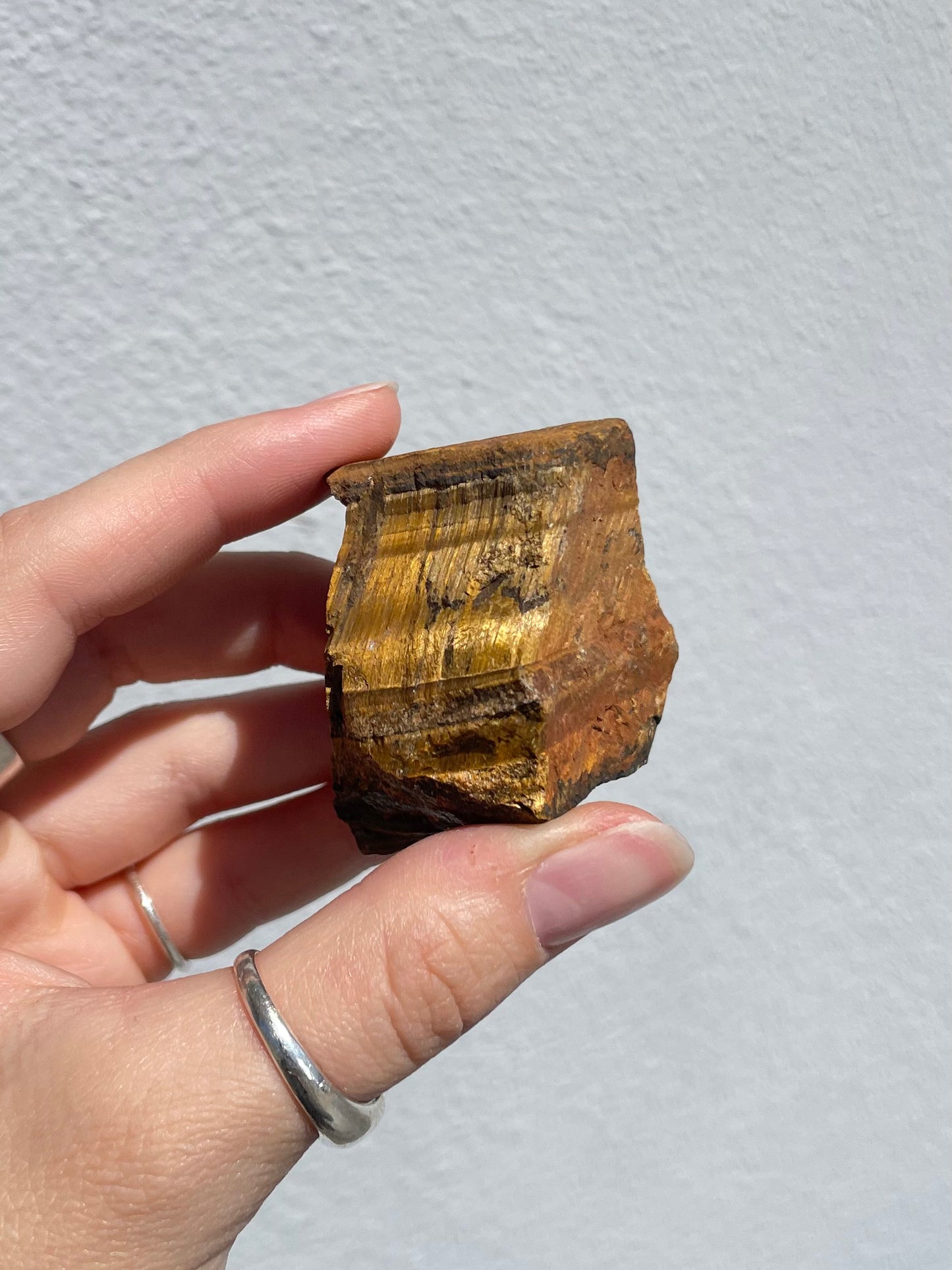 Raw Yellow Tiger Eye Chunk