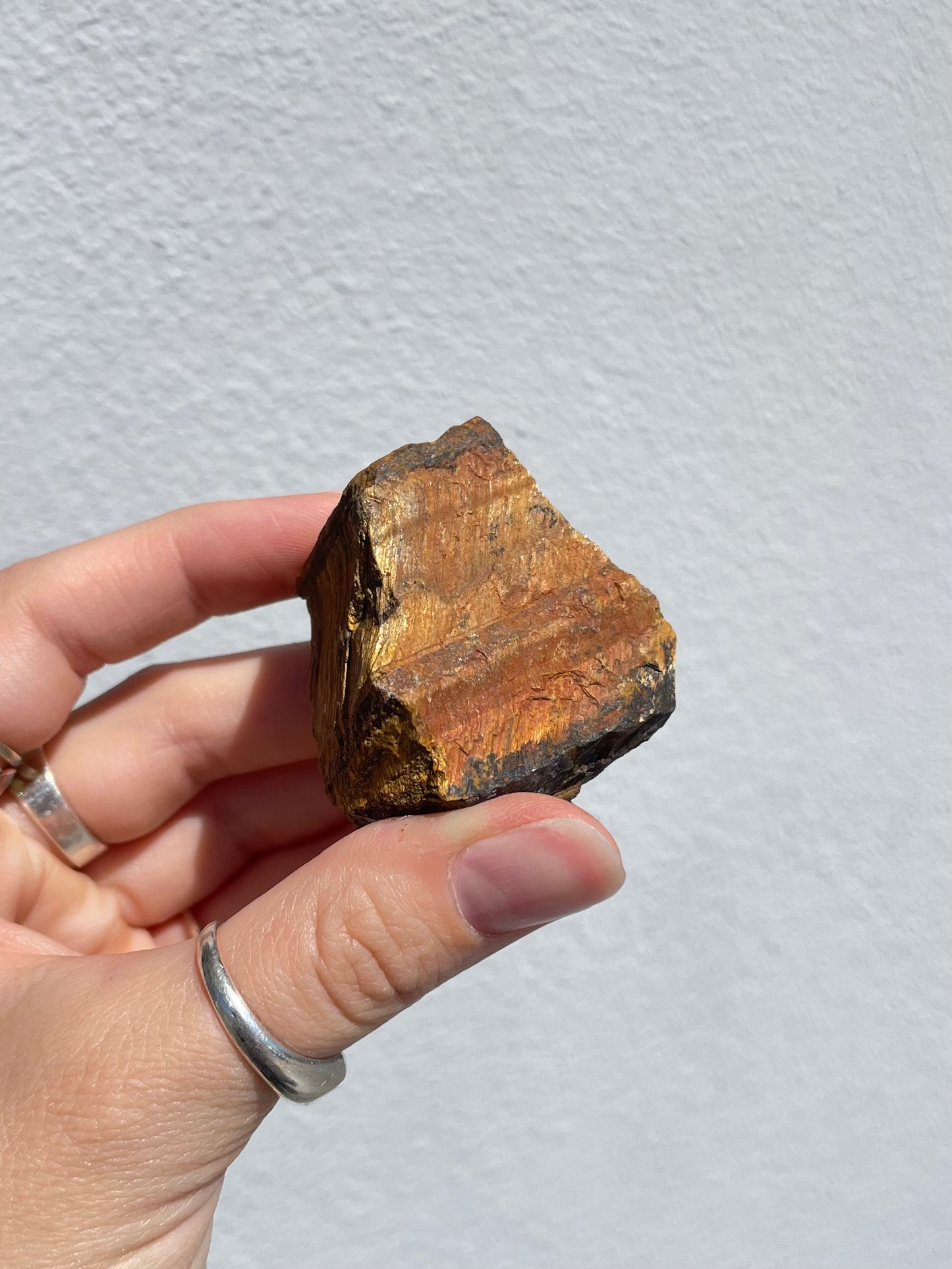 Raw Yellow Tiger Eye Chunk