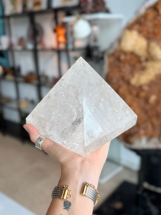 Clear Quartz Pyramid
