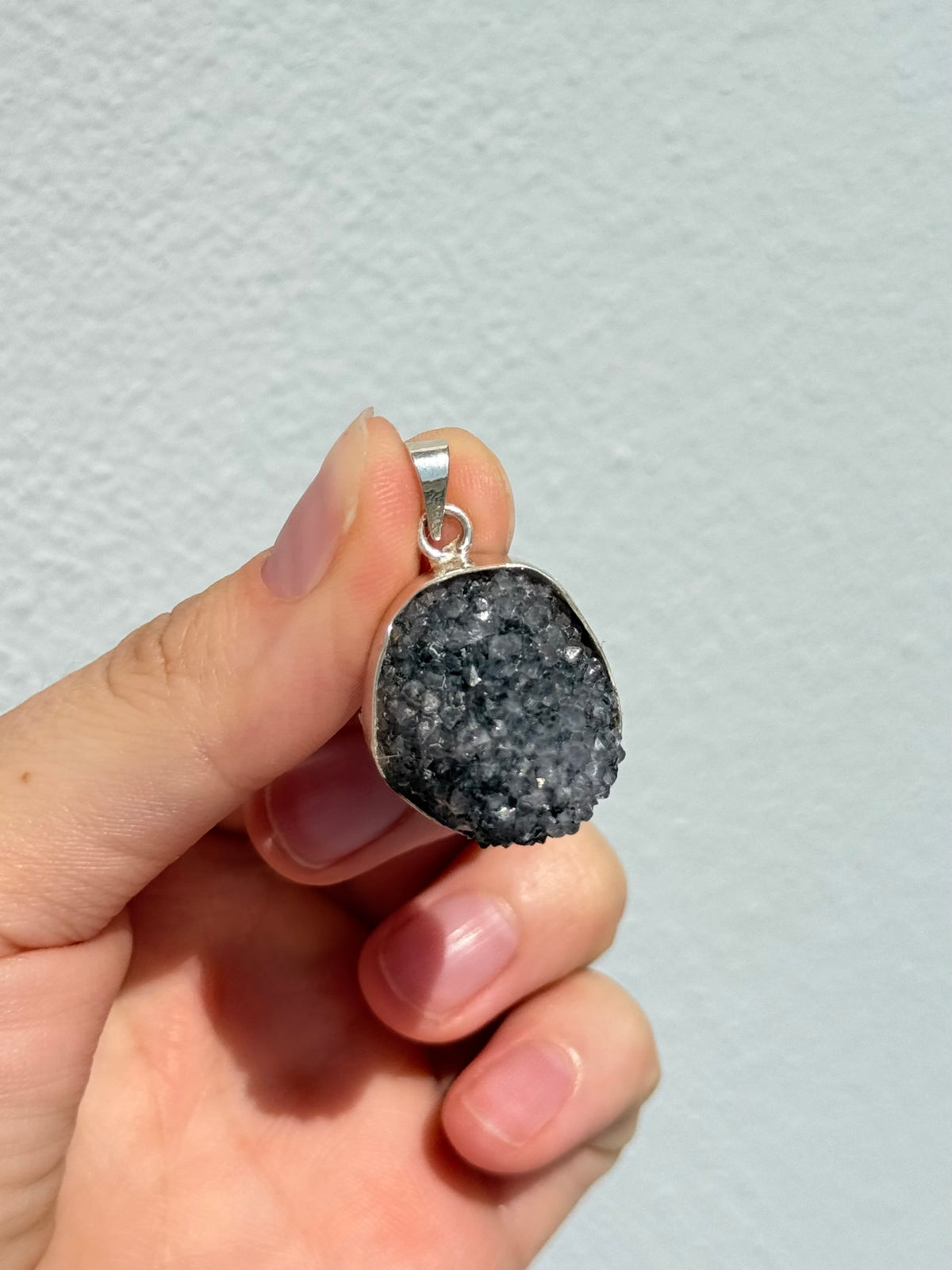Colgante de flor de amatista natural | Natural Amethyst Flower Pendant