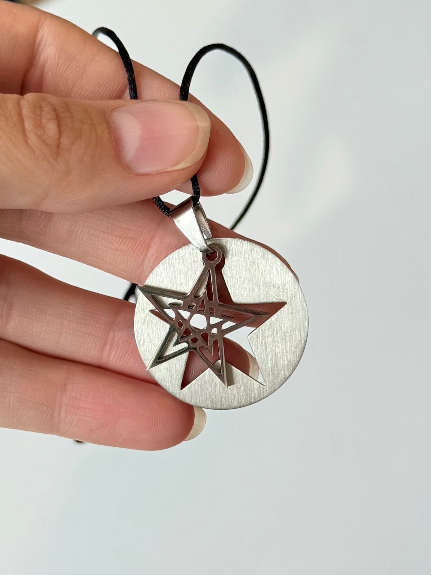 Pentagram Pendant – Stainless Steel