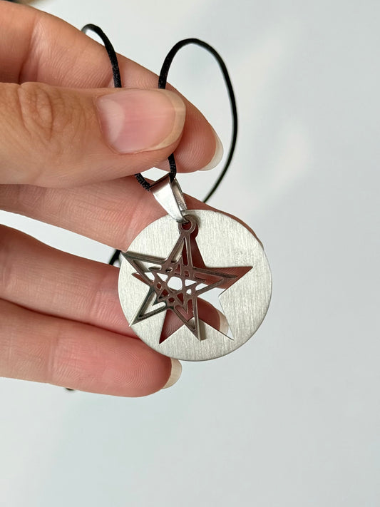 Pentagram Pendant – Stainless Steel