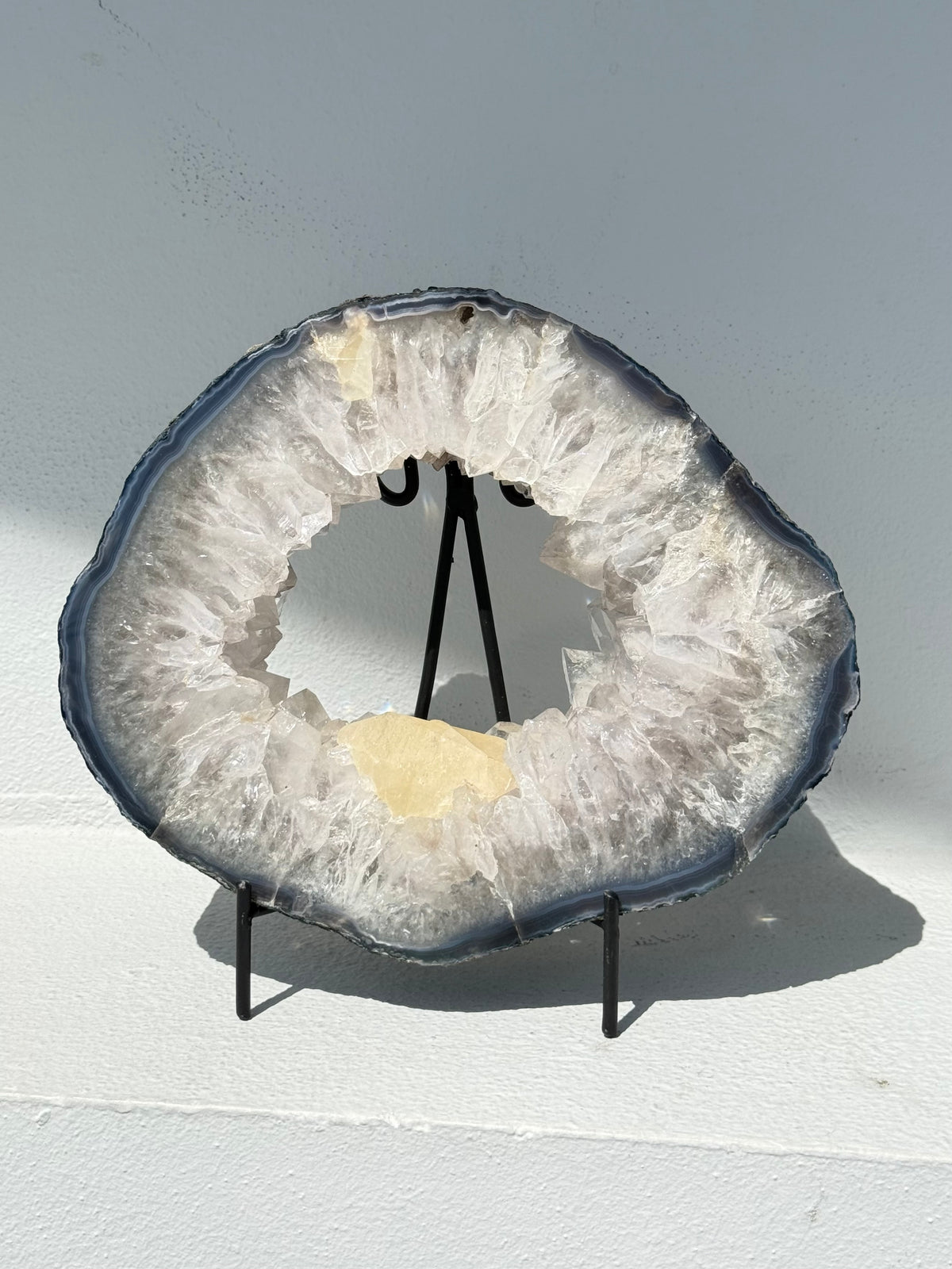 Amethyst Portal with Natural Calcite | Portal de Amatista con Calcita Natural