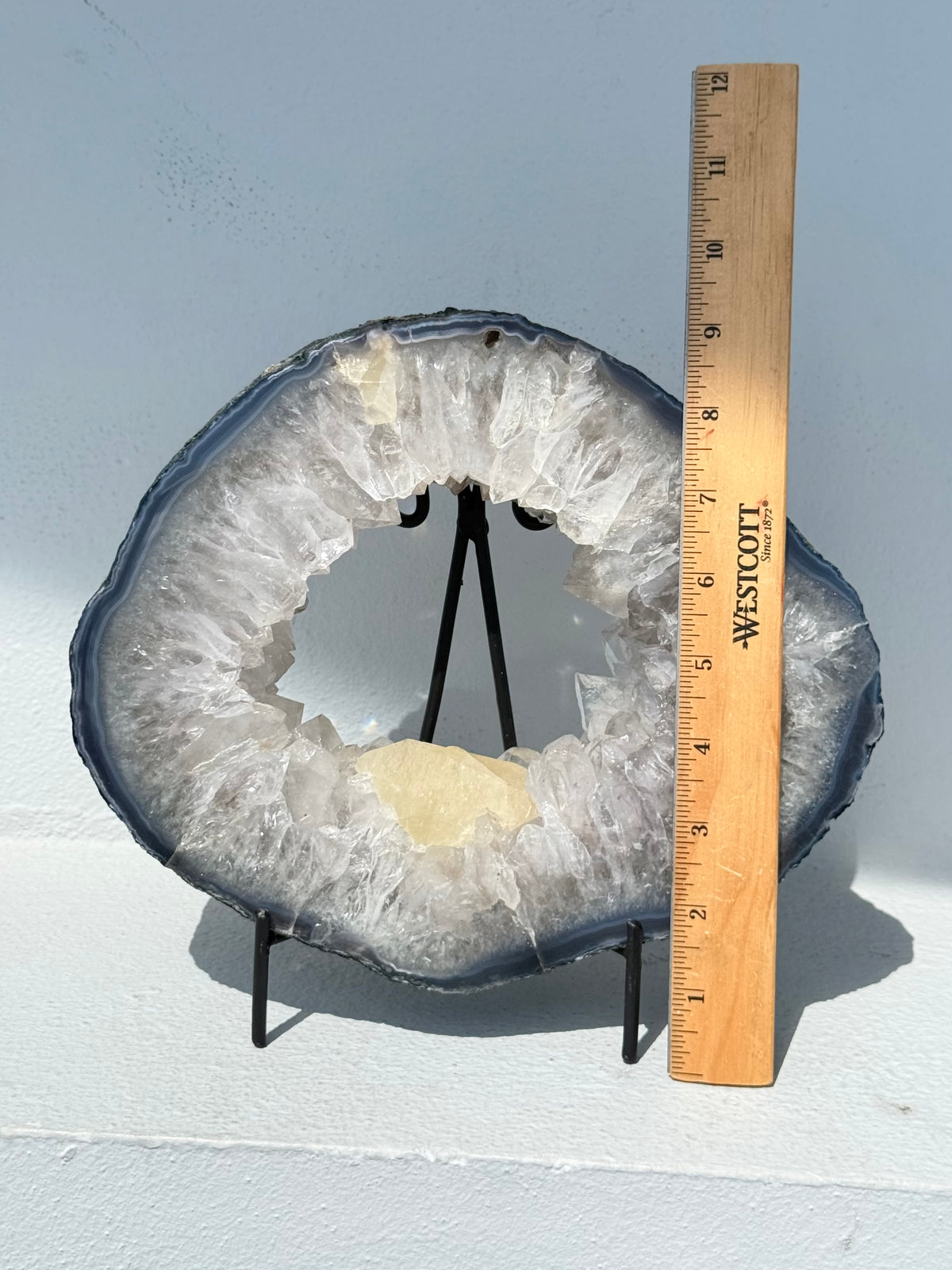 Amethyst Portal with Natural Calcite | Portal de Amatista con Calcita Natural