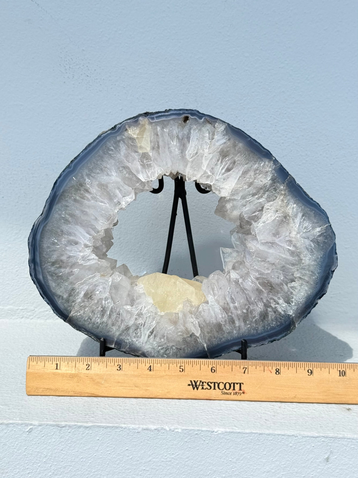 Amethyst Portal with Natural Calcite | Portal de Amatista con Calcita Natural
