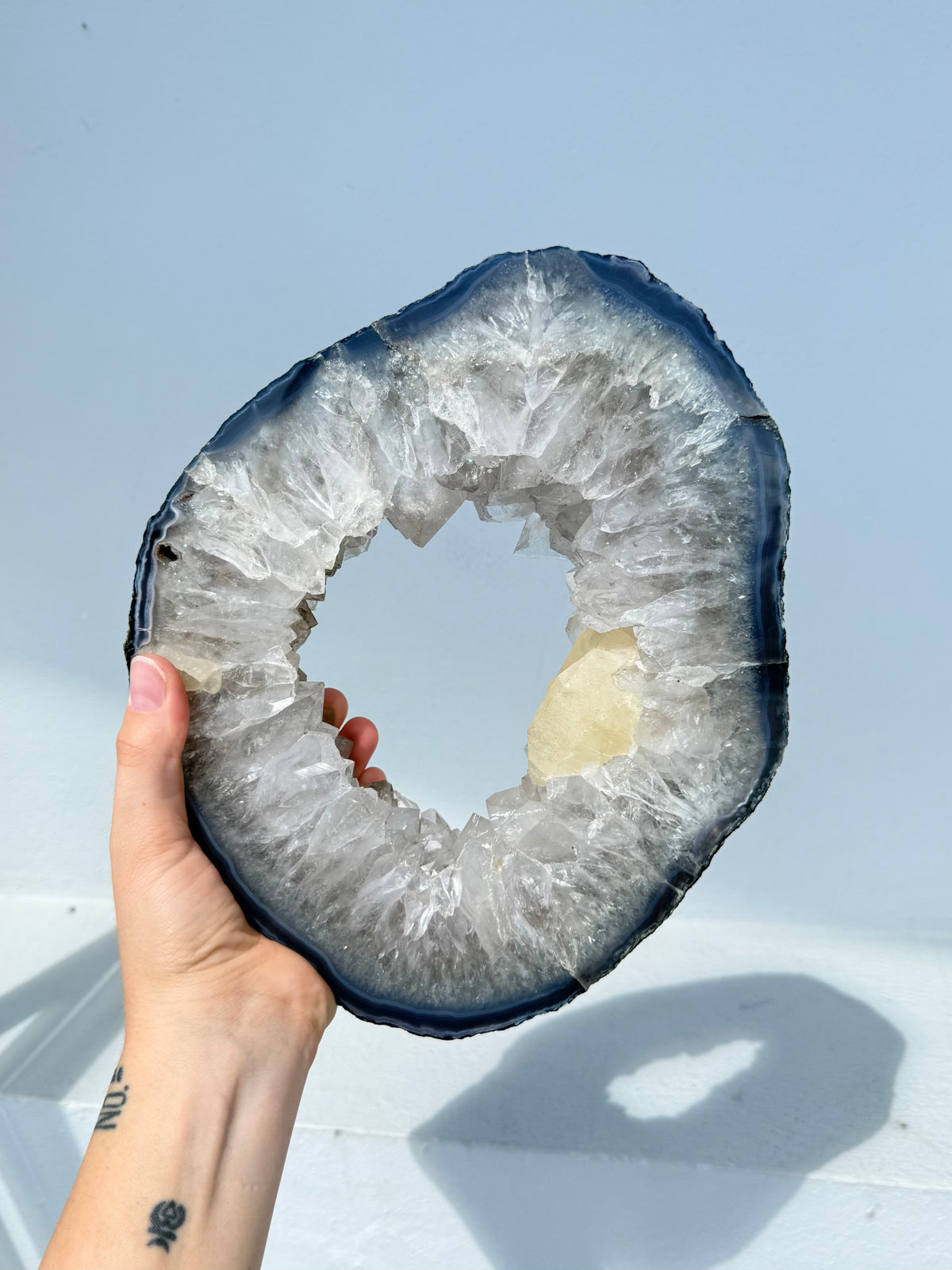 Amethyst Portal with Natural Calcite | Portal de Amatista con Calcita Natural