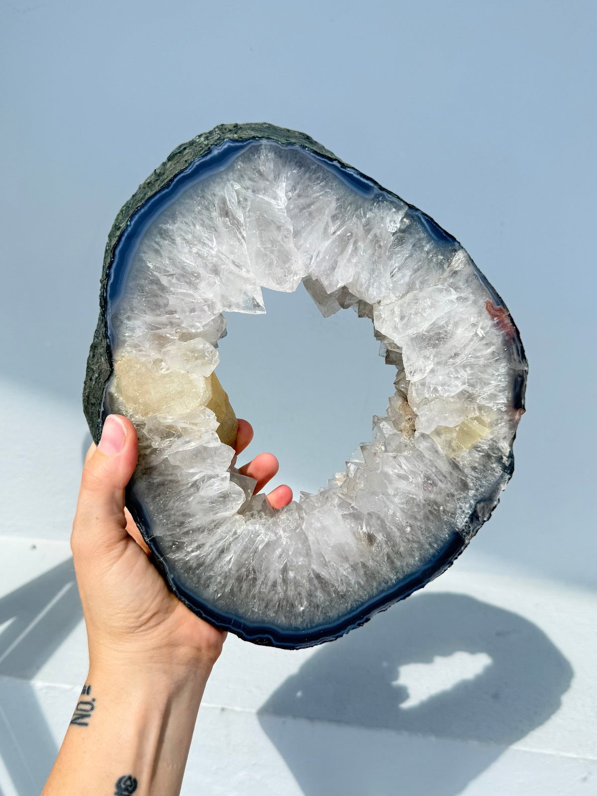 Amethyst Portal with Natural Calcite | Portal de Amatista con Calcita Natural