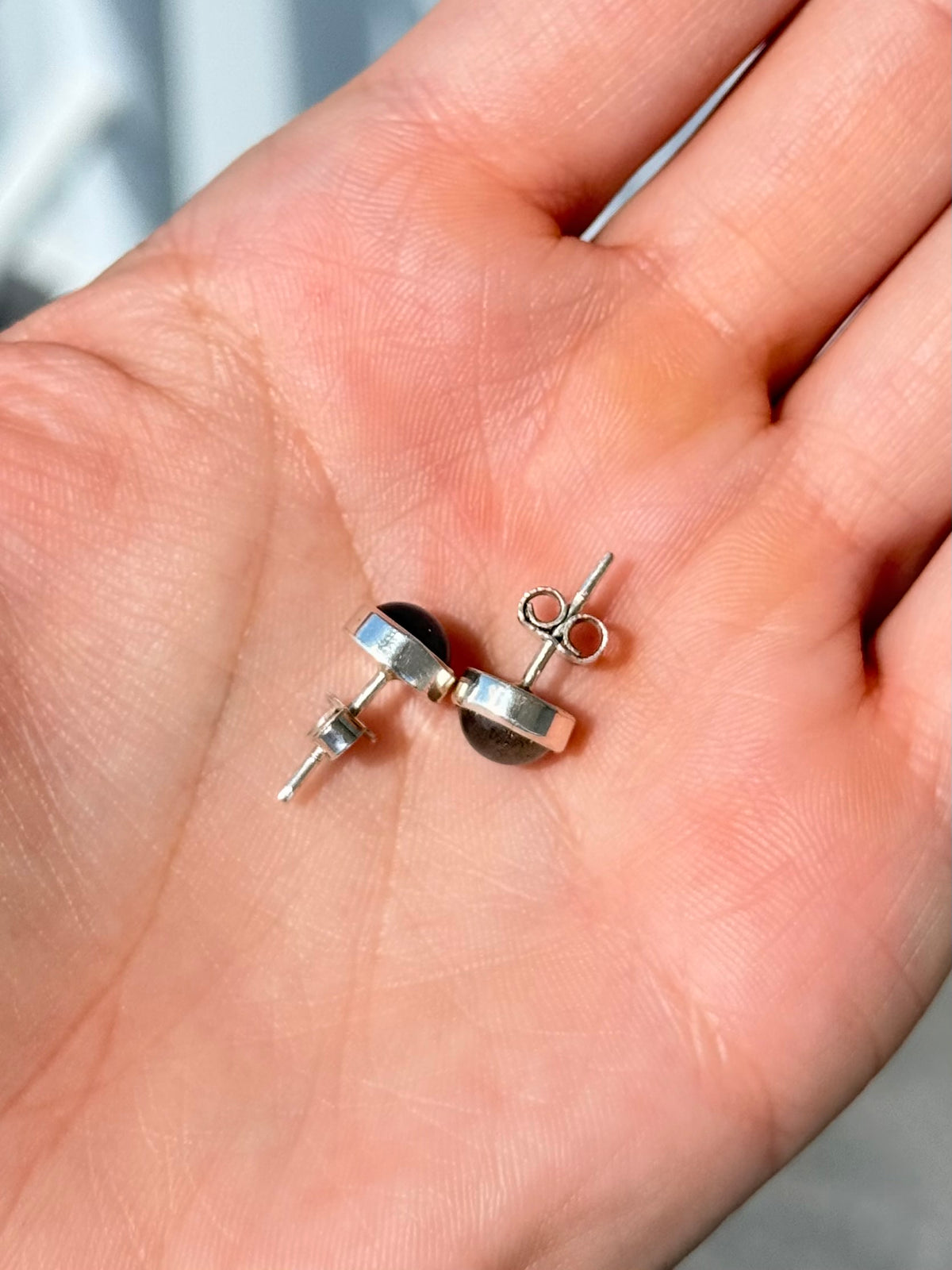 Labradorite Earrings / Aretes de Labradorita