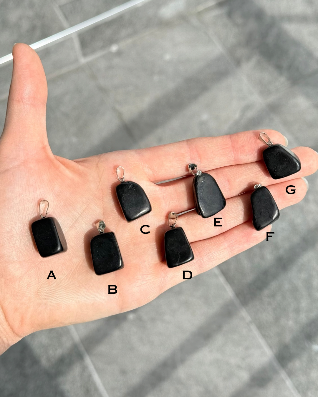 Shungite Pendant ( Rusia )